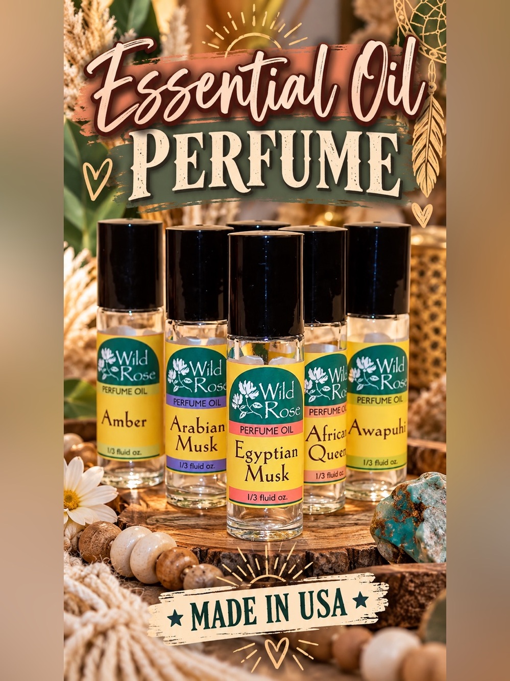 Assorted Essentials (Egyptian Musk, Rain, Lavender, Etc)